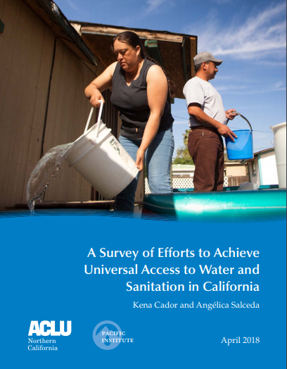 A Survey of Efforts to Achieve Universal Access to Water and